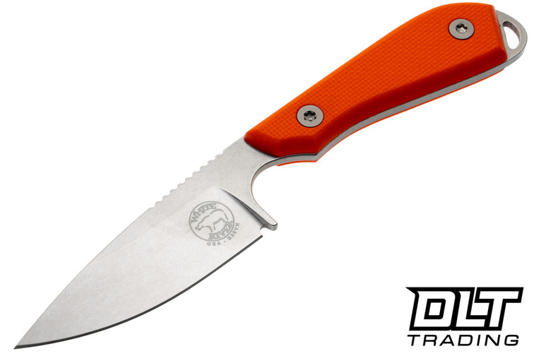 White River M1 Backpacker Pro - Orange Textured G-10