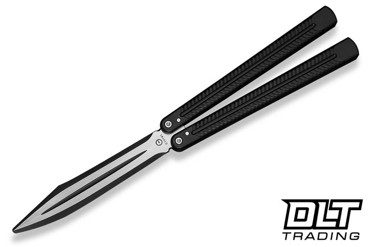 CIVIVI Knives Dracolisk Trainer C25028-1 - Black Aluminum - Two Tone 9Cr18MoV Blade
