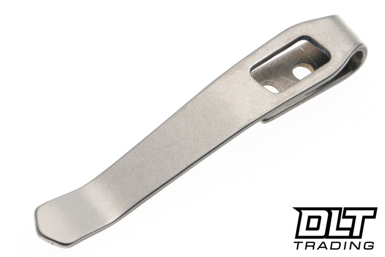 Lynch Northwest Clip for Microtech MSI Mini - Stonewash Titanium