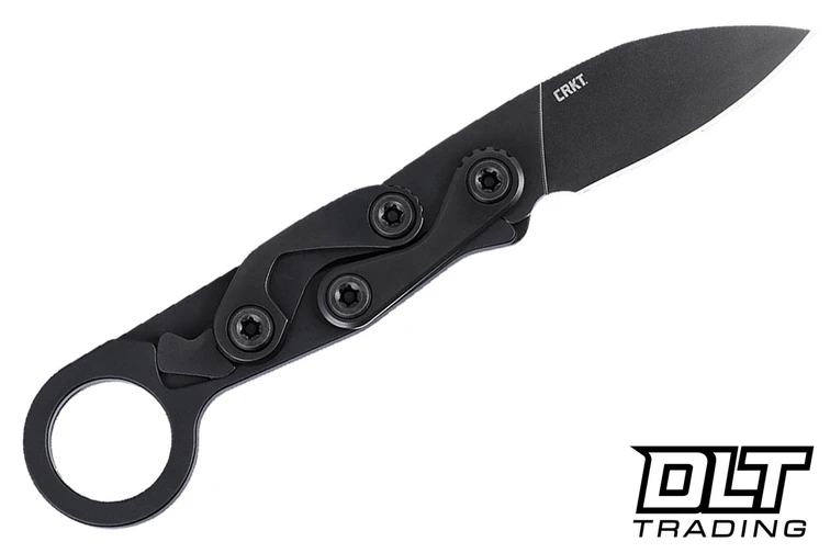 CRKT Provoke EDC - Black Aluminum - Black D2 Blade