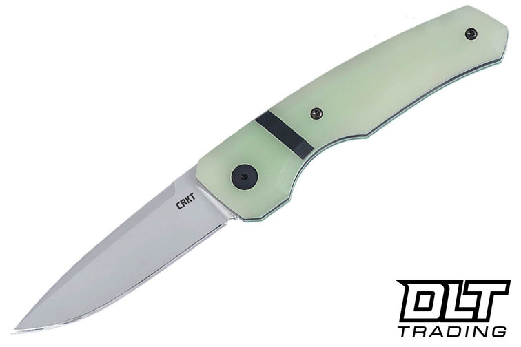 CRKT Michaca Auto - Jade G-10 - Bead Blasted MagnaCut Blade - DLT
