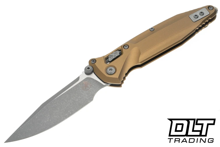 Microtech Socom Elite Ram-Lok - Tan Handle - Apocalyptic Blade - 159RL-10APTA