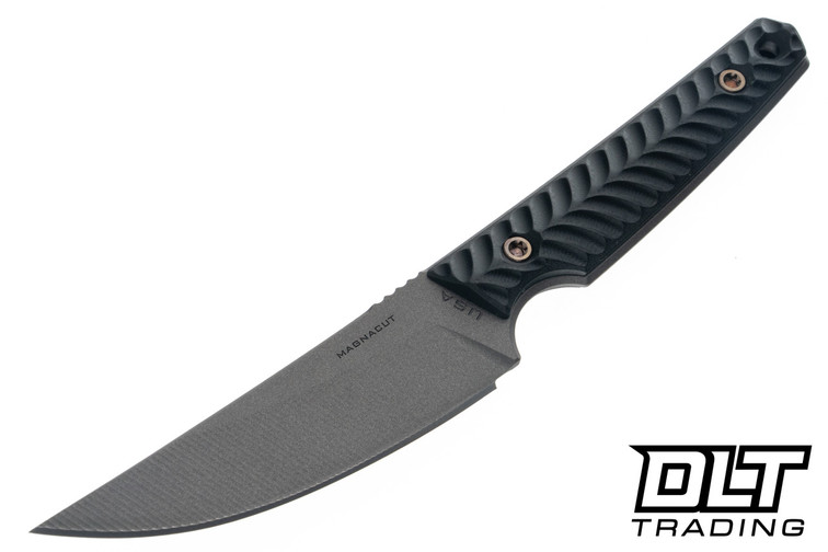RMJ Tactical Unmei MagnaCut - Tungsten Cerakote - Black G-10