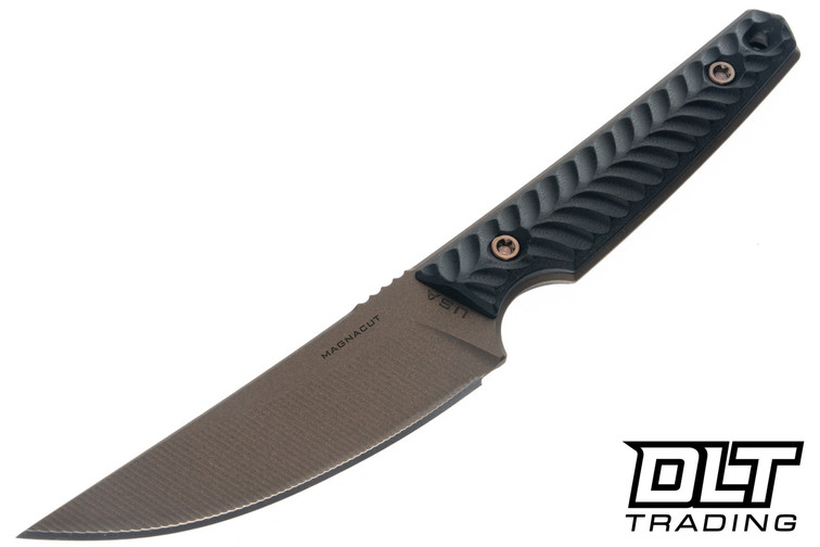 RMJ Tactical Unmei MagnaCut - Midnight Bronze Cerakote - Black G-10