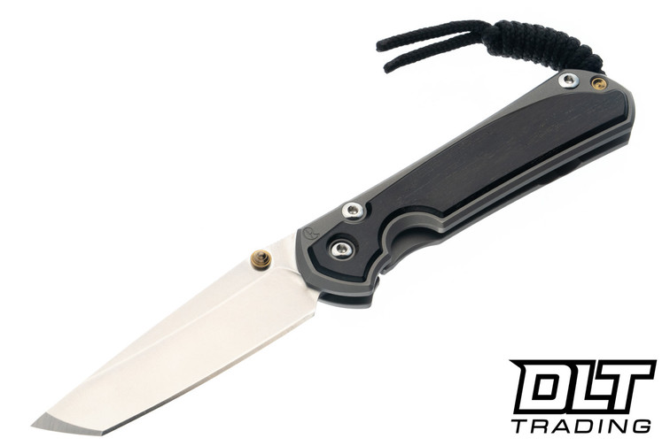 Chris Reeve Small Sebenza 31 - Tanto - Bog Oak Inlay - #31