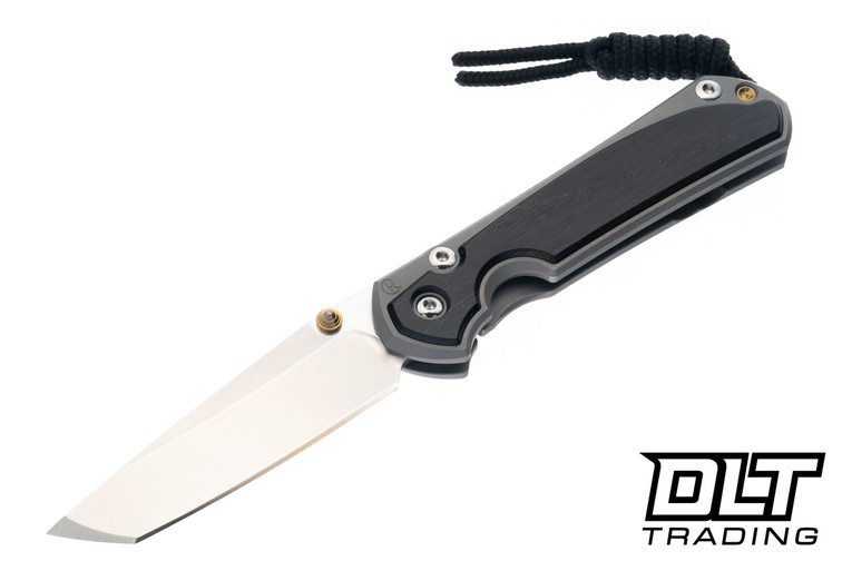 Chris Reeve Small Sebenza 31 - Tanto - Bog Oak Inlay - #34