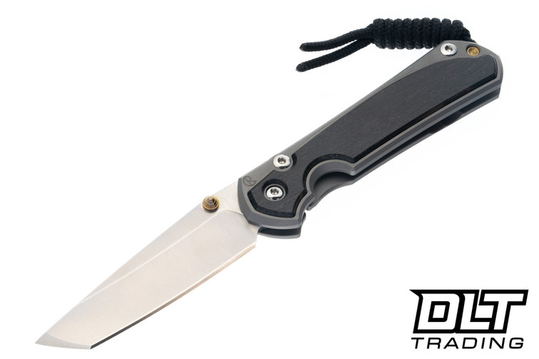 Chris Reeve Small Sebenza 31 - Tanto - Bog Oak Inlay - #37
