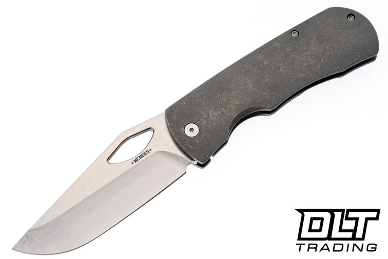 McNees Dixon MagnaCut - Atomic Stonewash Titanium - Satin Hardware - Satin Stonewashed Blade