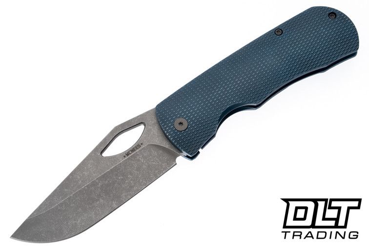 McNees Dixon MagnaCut - Atomic Blue Diamond Titanium - Stonewashed Hardware