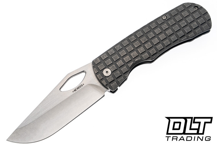 McNees Dixon MagnaCut - Atomic Stonewashed Frag Titanium - Satin Hardware - Satin Stonewashed Blade