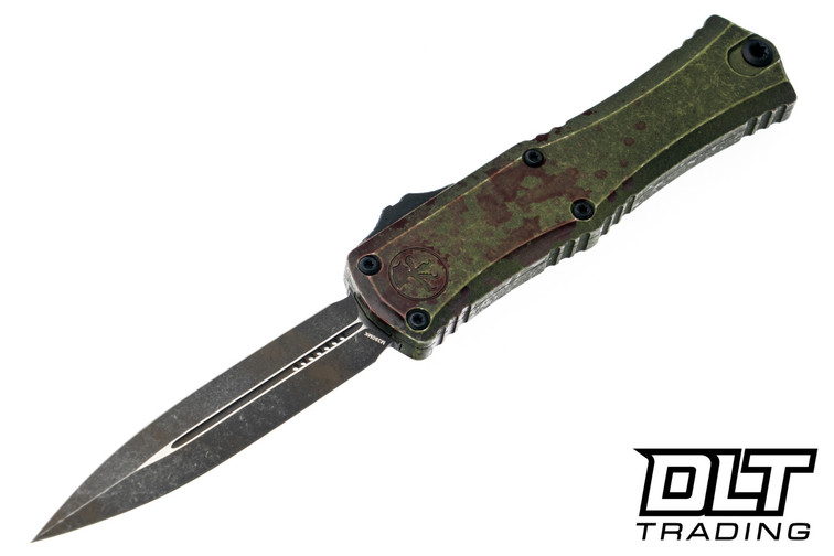 Microtech Hera II Mini - Outbreak Handle - Stonewashed Blade - Signature Series - 1702M-1OBDS