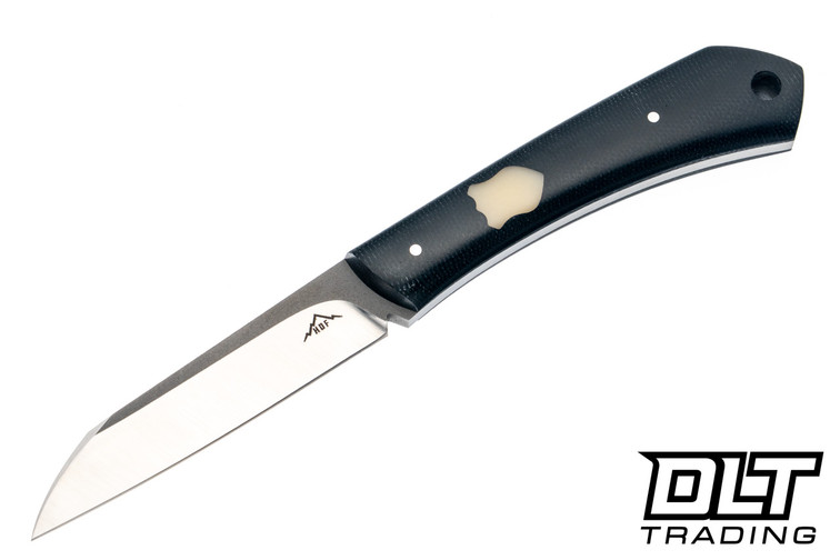 Hammer Down Forge Companion - Black Canvas Micarta - G-10 Shield - 3V Blade
