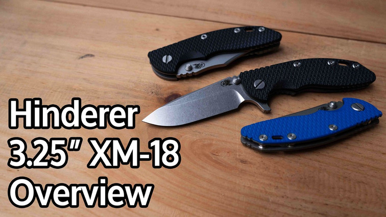 Rick Hinderer Knives XM-18 3.25