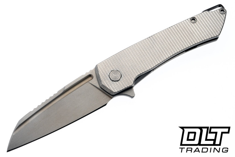 MachineWise Mojave - Grenade Stonewash Titanium - Lightwash S90V Blade #1291