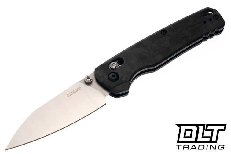 Kershaw Bel Air XL 6110CF - Marbled Carbon Fiber - Two Tone MagnaCut Blade