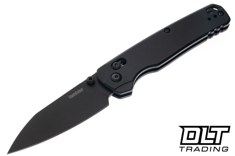 Kershaw Bel Air XL 6110BLK - Black Aluminum - Black PVD MagnaCut Blade