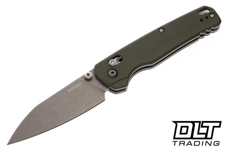 Kershaw Bel Air XL 6110OL - Olive Aluminum - Working Finish 3V Blade