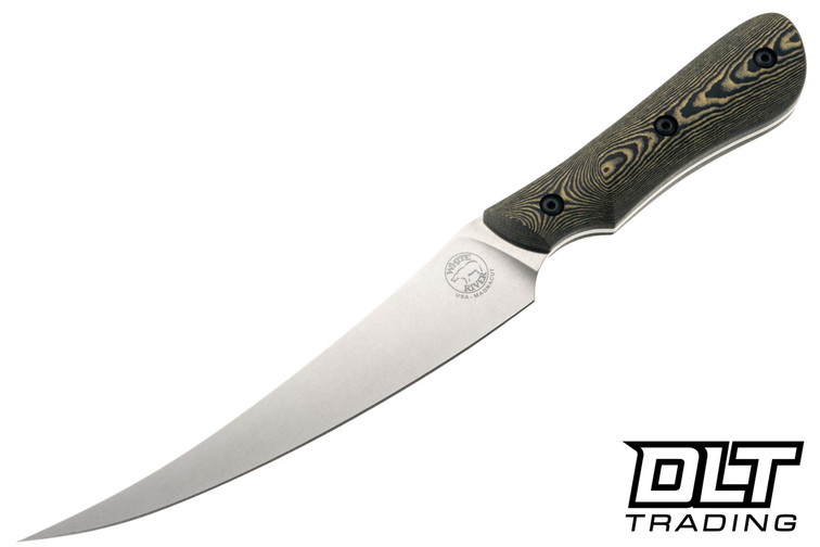 White River Boning - Stonewashed MagnaCut Blade - Maple & Black Richlite