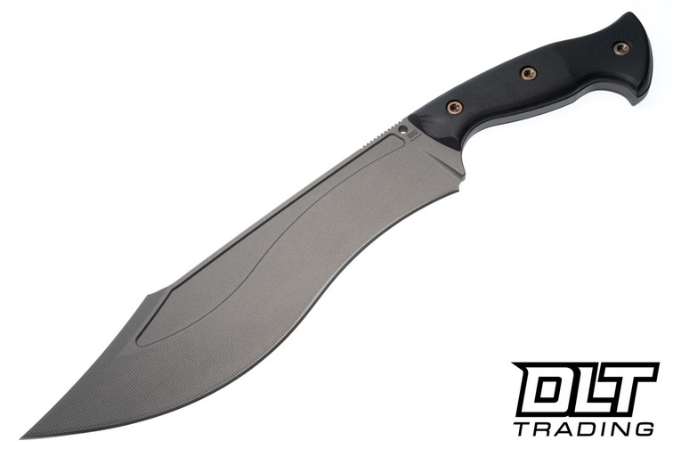 RMJ Tactical Sapper - 80CrV2 Tungsten Cerakote - Black G-10