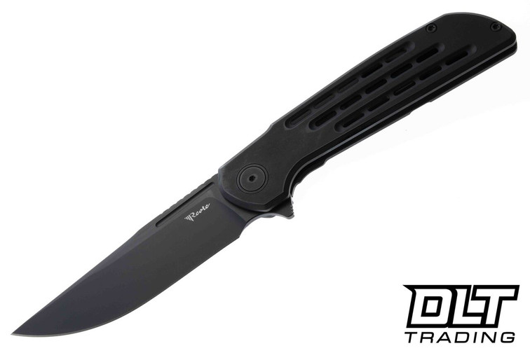 Reate Remedy - Black DLC Elmax Blade - Black PVD Titanium - DLT