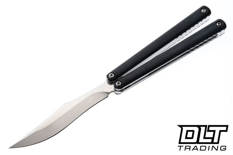 LDY Knives Kite V1.5 - OG - Black and Silver Aluminum