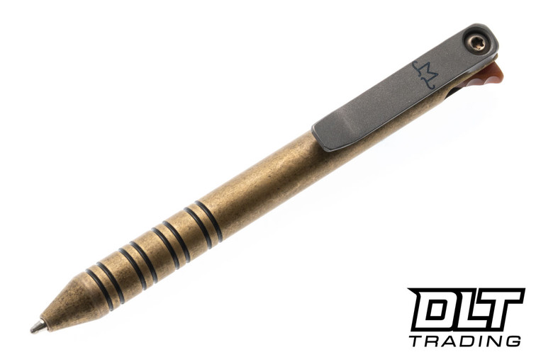Maverick Customs FU Pen - Antique Brass #8
