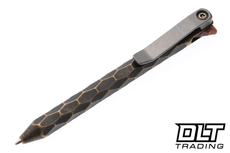 Maverick Customs FU Pen - Antique Brass #13