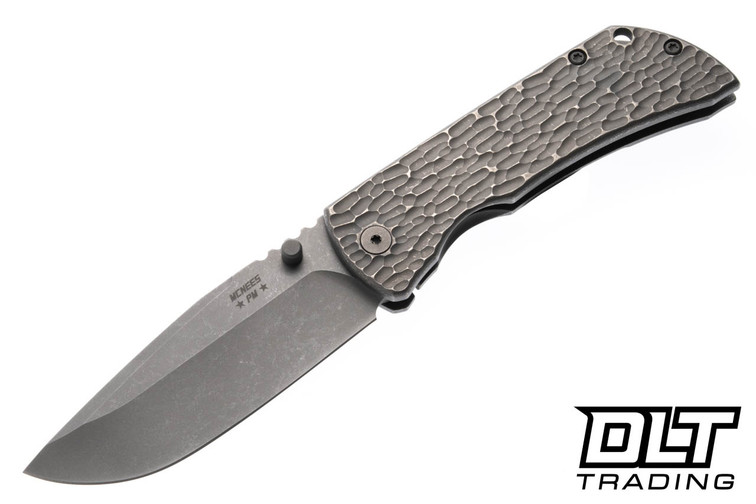 McNees PM Mac 2 3.5" MagnaCut DP - Jigged - Atomic Stonewash Titanium - Stonewash Hardware