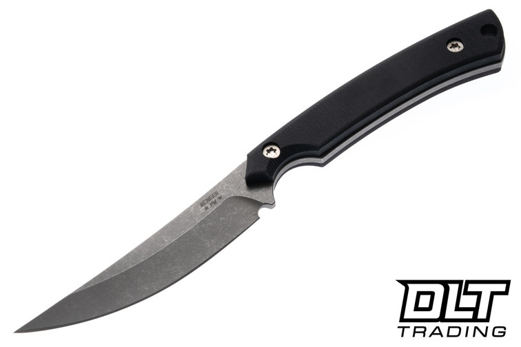 McNees Fowl Play - Black G-10 - Stonewash MagnaCut Blade