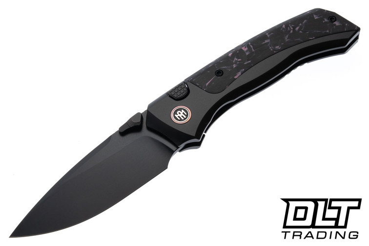 Remette RT-Steed RTWS-BY - Black Titanium - Carbon Fiber Inlay - DLC M390 Blade