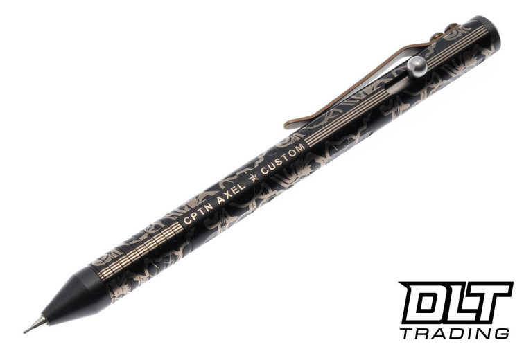 Fellhoelter Pencil - Laserwork DLC Coated - Captain Axel Custom - 003