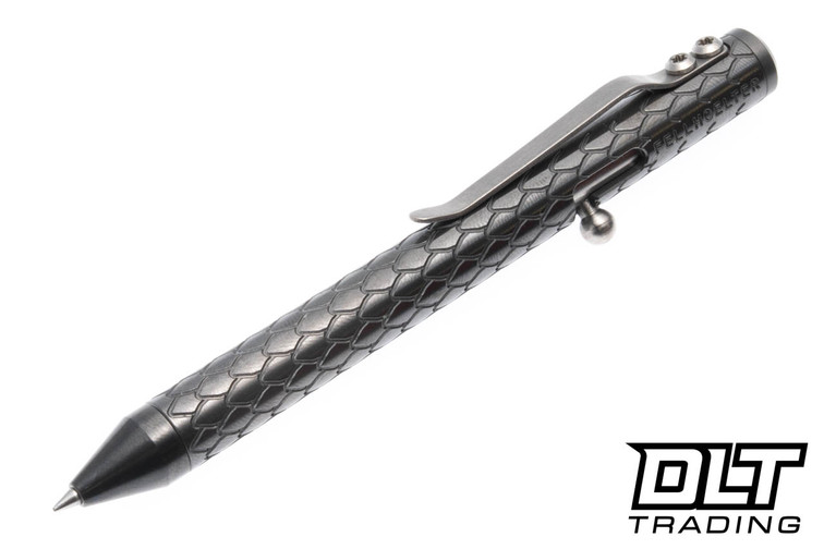 Fellhoelter TiBolt Pen - G2 - Dragon Engraved - Zirconium