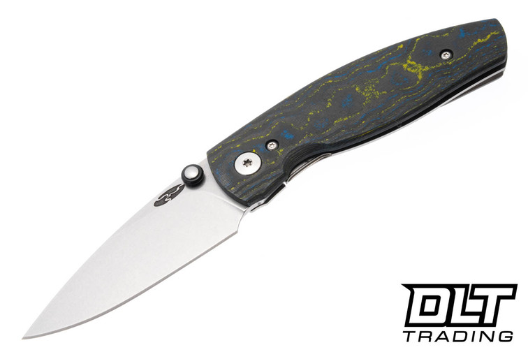 Three Rivers Manufacturing Neutron 2 MagnaCut - Framelock - Pinstripe 3D Lockside - Bolts CamoCarbon Showside