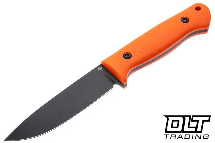 Boker DBK Bushfriend 2000 - Orange G-10 - Black Cerakote 80CrV2 Blade
