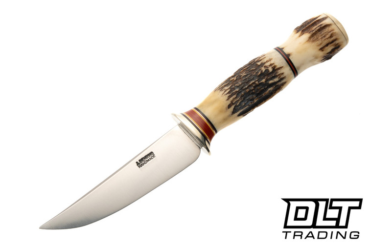 Treeman Knives Michigan Trout - Nickel Guard - Stag