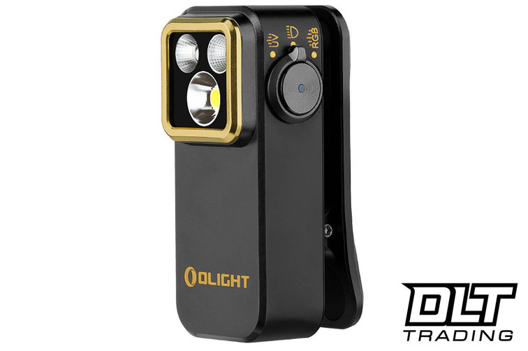 Olight Oclip Pro S Multifunctional EDC Clip Flashlight - Black