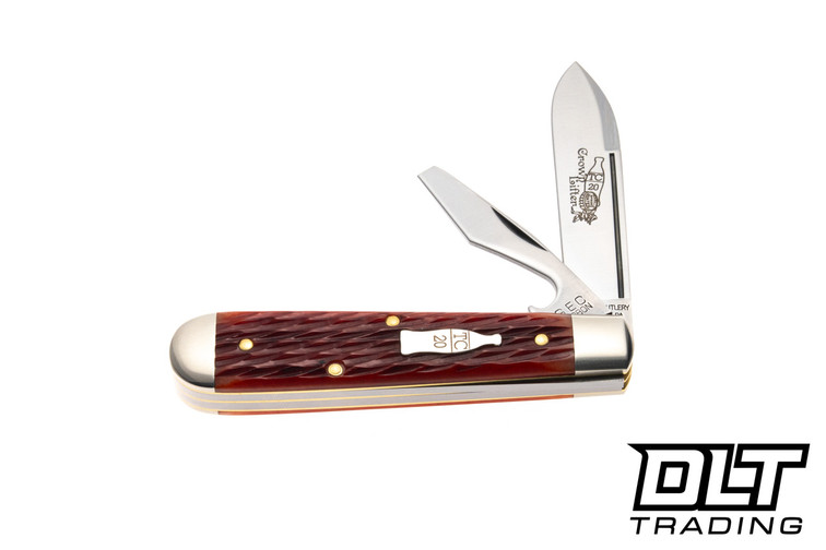 Great Eastern Tidioute 1095 - Crown Lifter - Cinnabar Jigged Bone