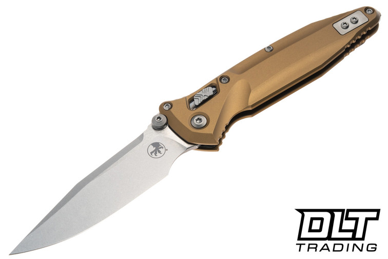 Microtech Socom Delta Ram-Lok - Tan Handle - Stonewashed Blade - 159RL-10TA