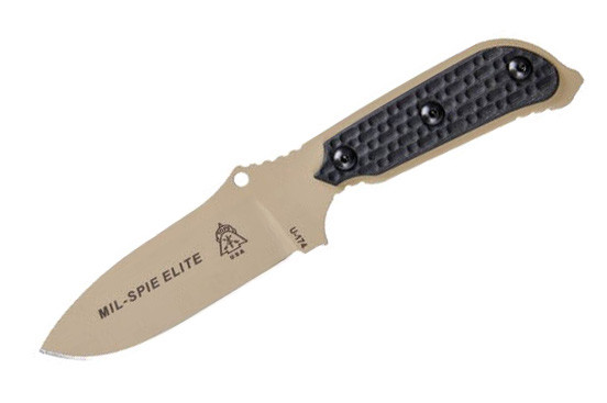 TOPS Mil-Spie 3 Elite - Black Linen Micarta - DLT Trading