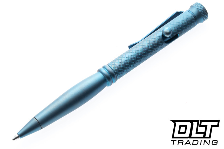 Bestechman Scribe - Blue Titanium with Carabiner