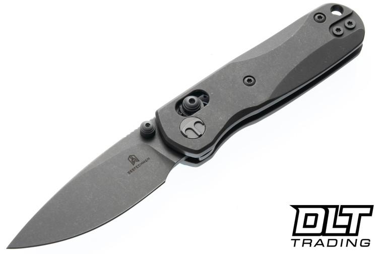 Bestechman Sprite - Dark Stonewashed Titanium - Dark Stonewashed M390 Blade