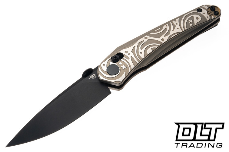 Bestech Knives Mothus - Bronze Titanium - Black PVD M390 Blade