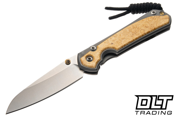 Chris Reeve Small Sebenza 31 - Insingo - Box Elder Inlay - #47
