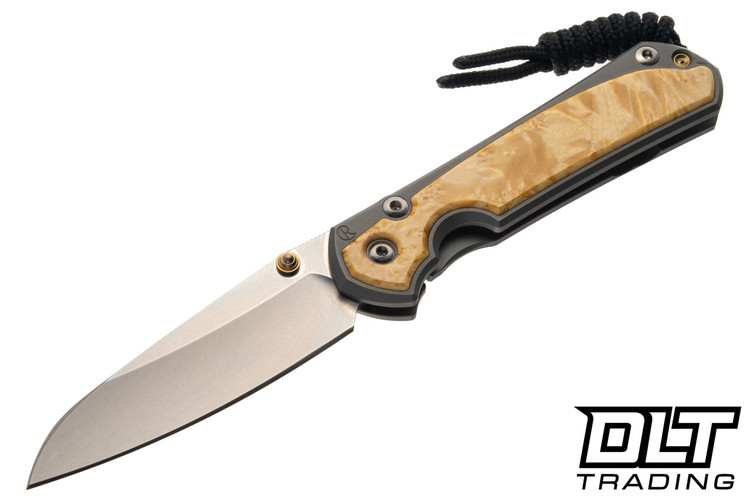Chris Reeve Small Sebenza 31 - Insingo - Box Elder Inlay - #48