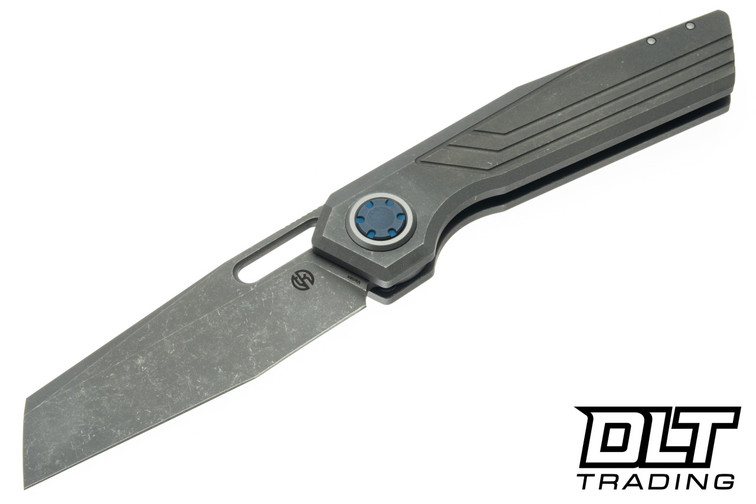 Vosteed Xeno - Vanchor Lock - Gray Titanium - Stonewashed Vanax Blade
