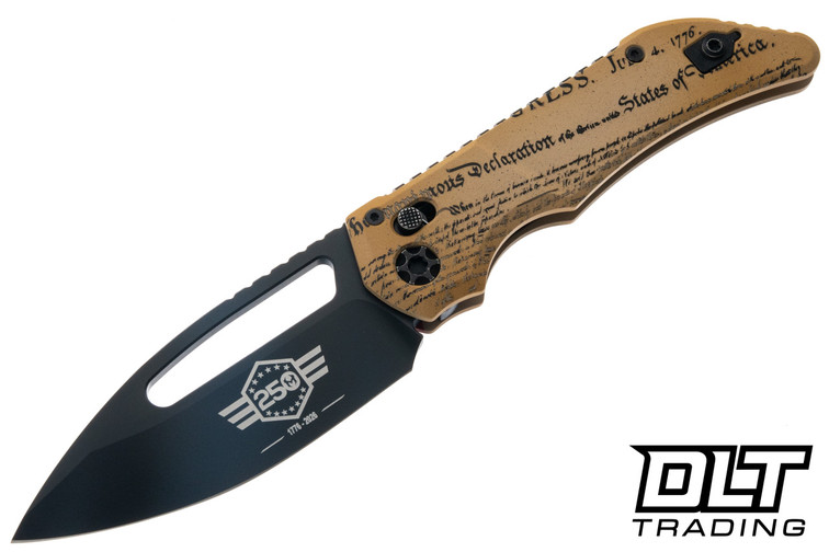 Heretic Koschei - USA 250 Limited Edition Aluminum Handle - Cerakote MagnaCut Drop Point Blade