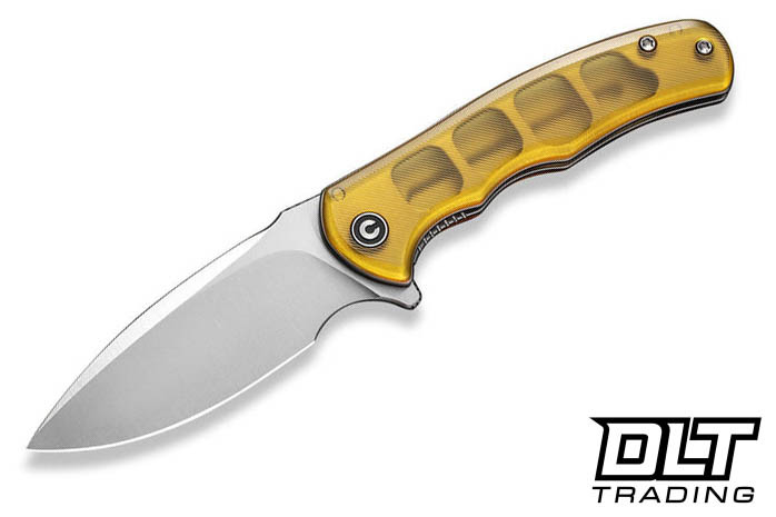 Civivi Mini Praxis C18026C-4 - Polished Ultem - Satin D2 Blade