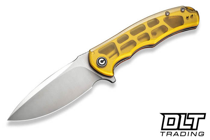 Civivi Praxis C803L - Polished Ultem - Satin 9Cr18MoV Blade - DLT
