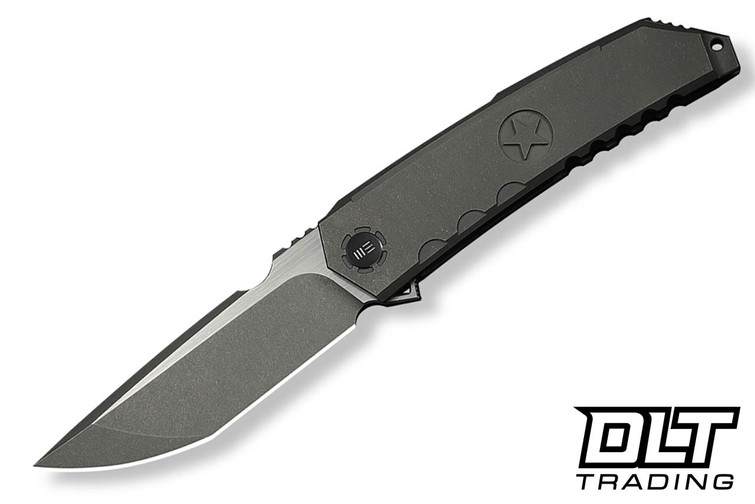 WE Knife Capstan WE24047-2 - Gray Titanium - Gray Stonewashed Satin Flats M390 Blade
