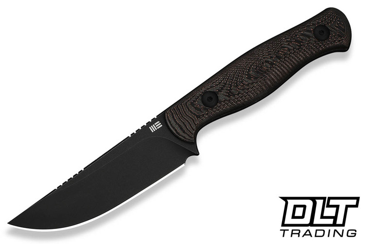 WE Knife Notchline WE25047-2 - Milled Copper Foil Carbon Fiber - Black Stonewash S35VN Blade